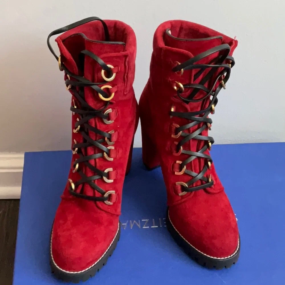Stuart weitzman combat boot - Picture 1 of 5